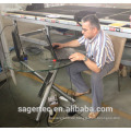 Manufacturer supply table for cutting flat sheet glass